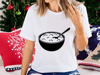 Bowl of Cereal with Spoon Icon