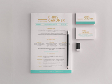 Minimalistic Resume Template preview picture