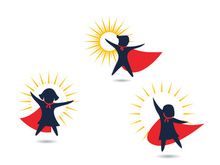 Kids concept illustration design