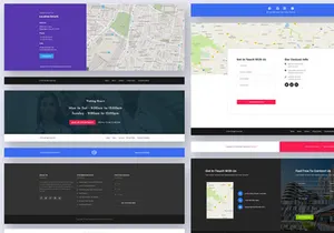 30 Footer Widgets for Web UI Kit Ver-01