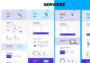 Digital Agency Template WebCheck UI For Figma And Photoshop