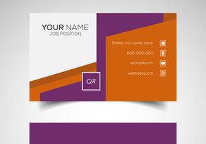 10 Double-sided creative and modern business card template. Vector illustration