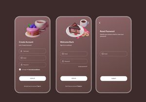ChocoMobi Full Mobile App UI Kit