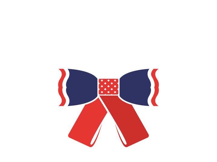 Vector coat tie for business design