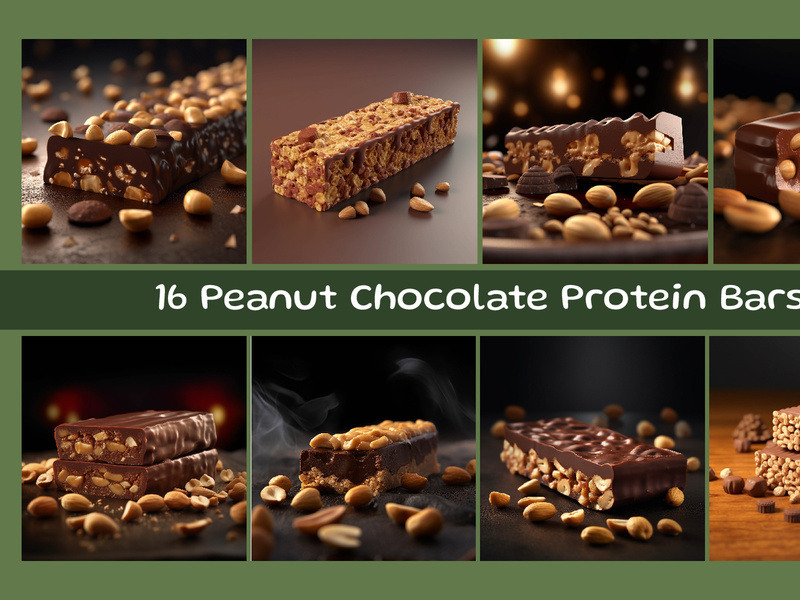 Peanut Chocolate Protein Bars