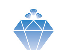 Diamond logo template vector icon illustration design
