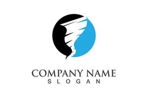 Tornado logo symbol vector illustration design