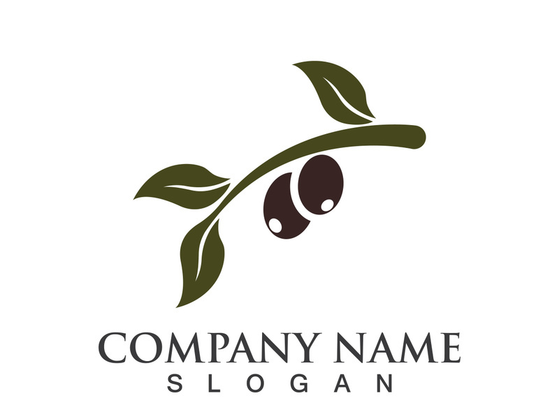 Extra virgin olive oil logo icon design vector illustration