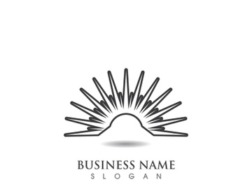 Mountain icon Logo Template Vector illustration design preview picture