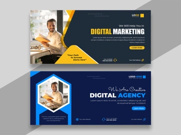 Digital Marketing Facebook Cover Banner Ver-23 preview picture