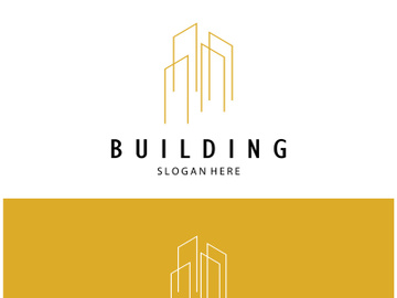 Building logo vector illustration design,Real Estate logo template, Logo symbol icon preview picture