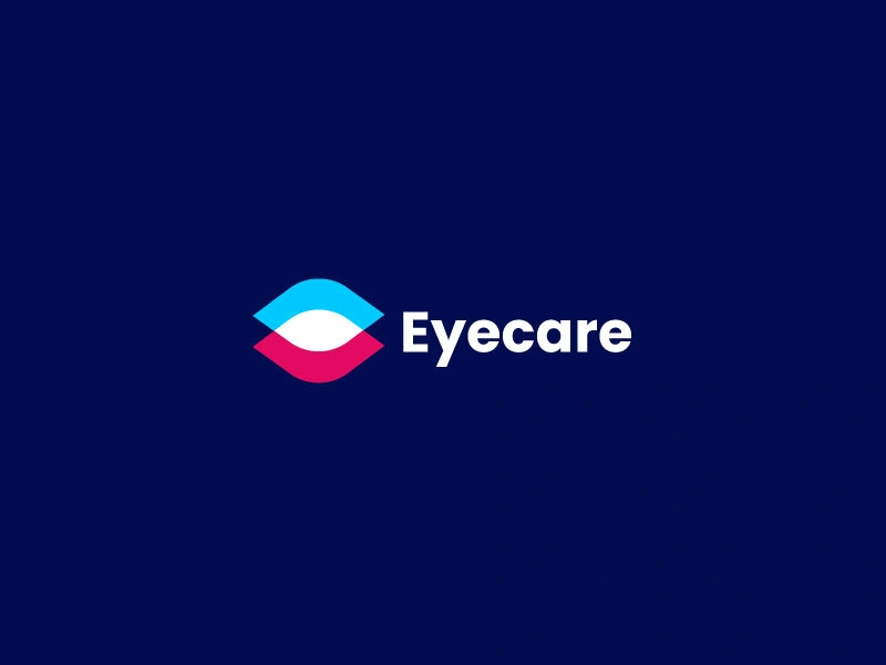 Overlapping Logo Design - Business Logo - Eye Care Logo Design