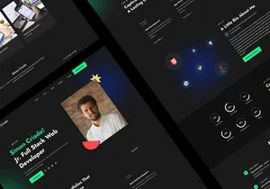 Personal Portfolio Figma UI Template