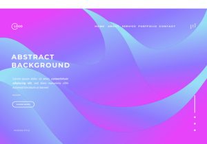 Abstract Liquid Colorful Background