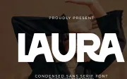 Laura - Condensed Sans Serif