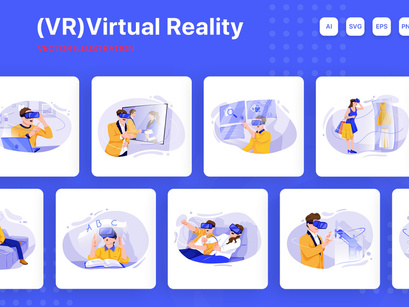 M212_Virtual Reality Illustrations