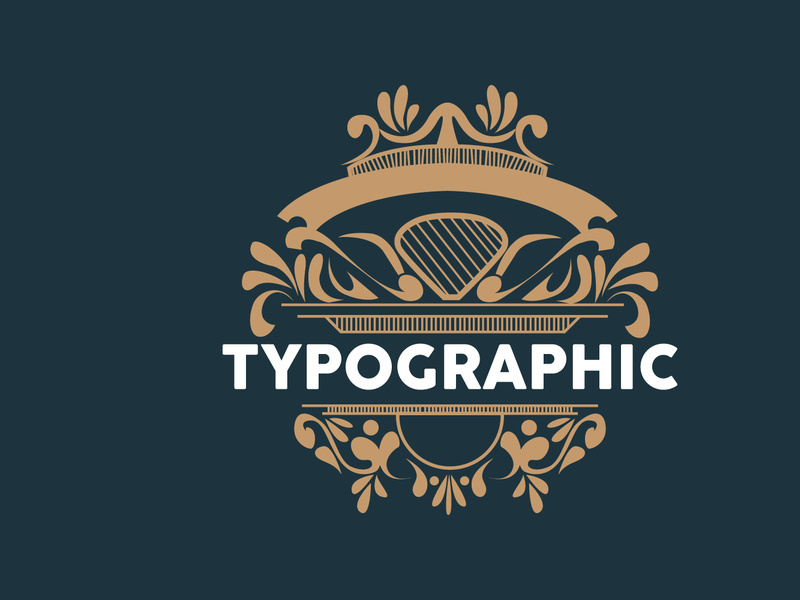 Vector Decorative Vintage Typography Elements, Greeting Card Design