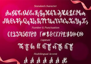 Monitha - Script Font
