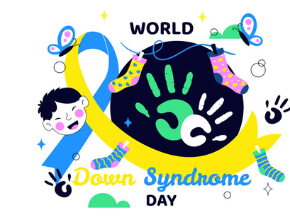 10 World Down Syndrome Day Illustration