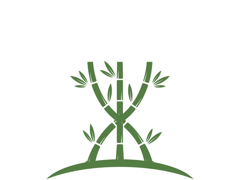 Bamboo Logo Template vector icon