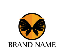 Butterfly logo design