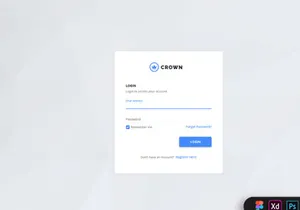 Crown - Material Admin Dashboard UI Kit