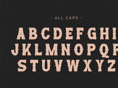 Freshly - Western Vintage Font