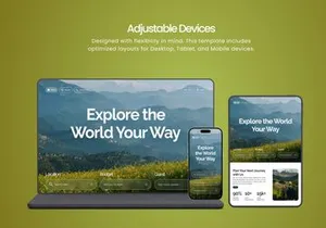 Travely - Travel Agency Landing Page