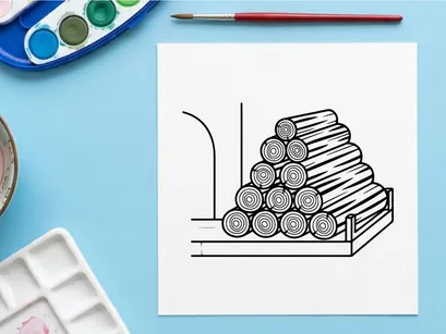 Leeres Platzhalterbild für kreatives Design