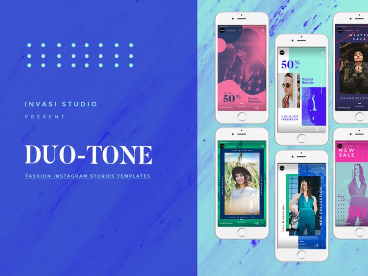 DUOTONE Instagram Stories Animated