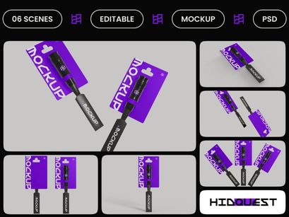 Chisel Tool Package Mockup