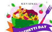 11 National Spaghetti Day Illustration