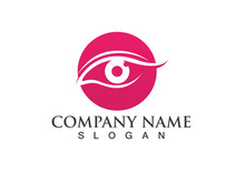 Eye Care vector logo design