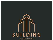 Building logo vector illustration design,Real Estate logo template, Logo symbol icon