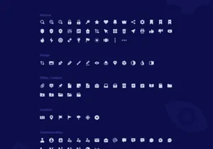 ATOM Icons! 210 Vector icons