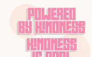 Kindness - Modern Sans Display Font