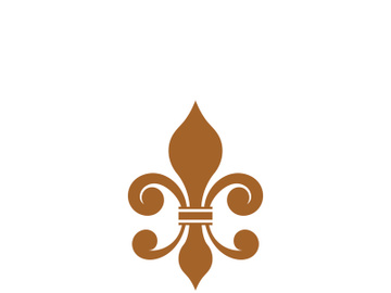 Fleur de lis vector icon preview picture