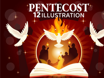 12 Pentecost Illustration preview picture