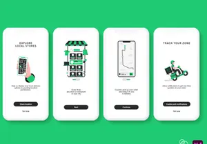 ZONE delivery App UI Kit