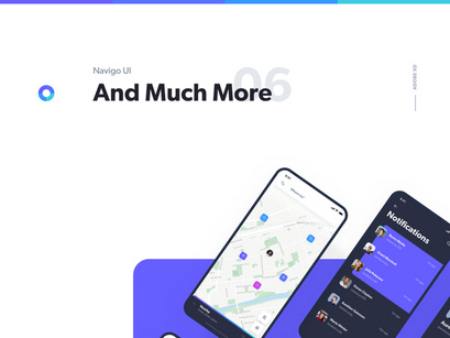 Navigo free iOS UI kit 