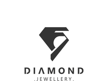 Diamond jewelry Logo, jewelry shop business identity, emblem, creative design preview picture