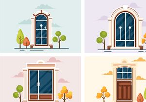 10 Doors and Windows illustration