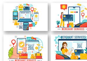 12 Merchant Service Illustration
