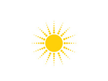 Sun Vector illustration Icon
