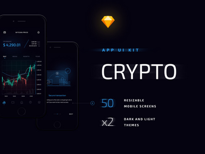 Crypto Mobile UI Kit