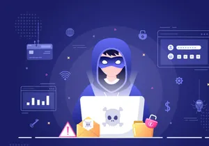13 Hacker Vector Illustration