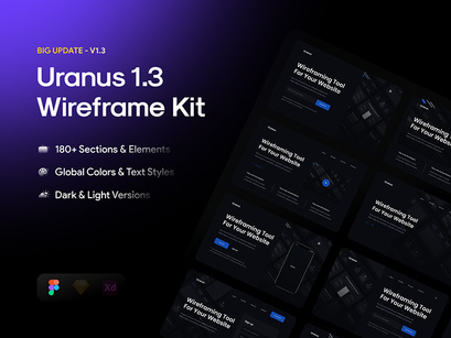 Uranus Wireframe Kit