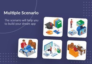 Online education illustration v2