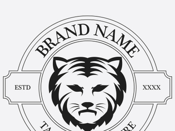 Tiger logo vintage preview picture