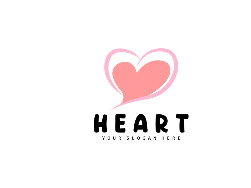 Heart Logo, Love Design, Valentine's Day